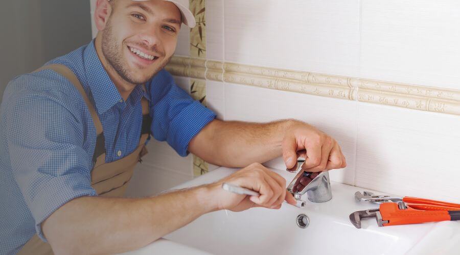 Faucet cartridge replacement in Montgomery, MI